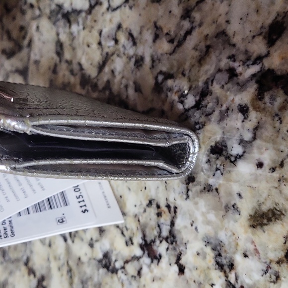 Brahmin Jane Bifold Wallet Silver Duchess - Picture 5 of 14